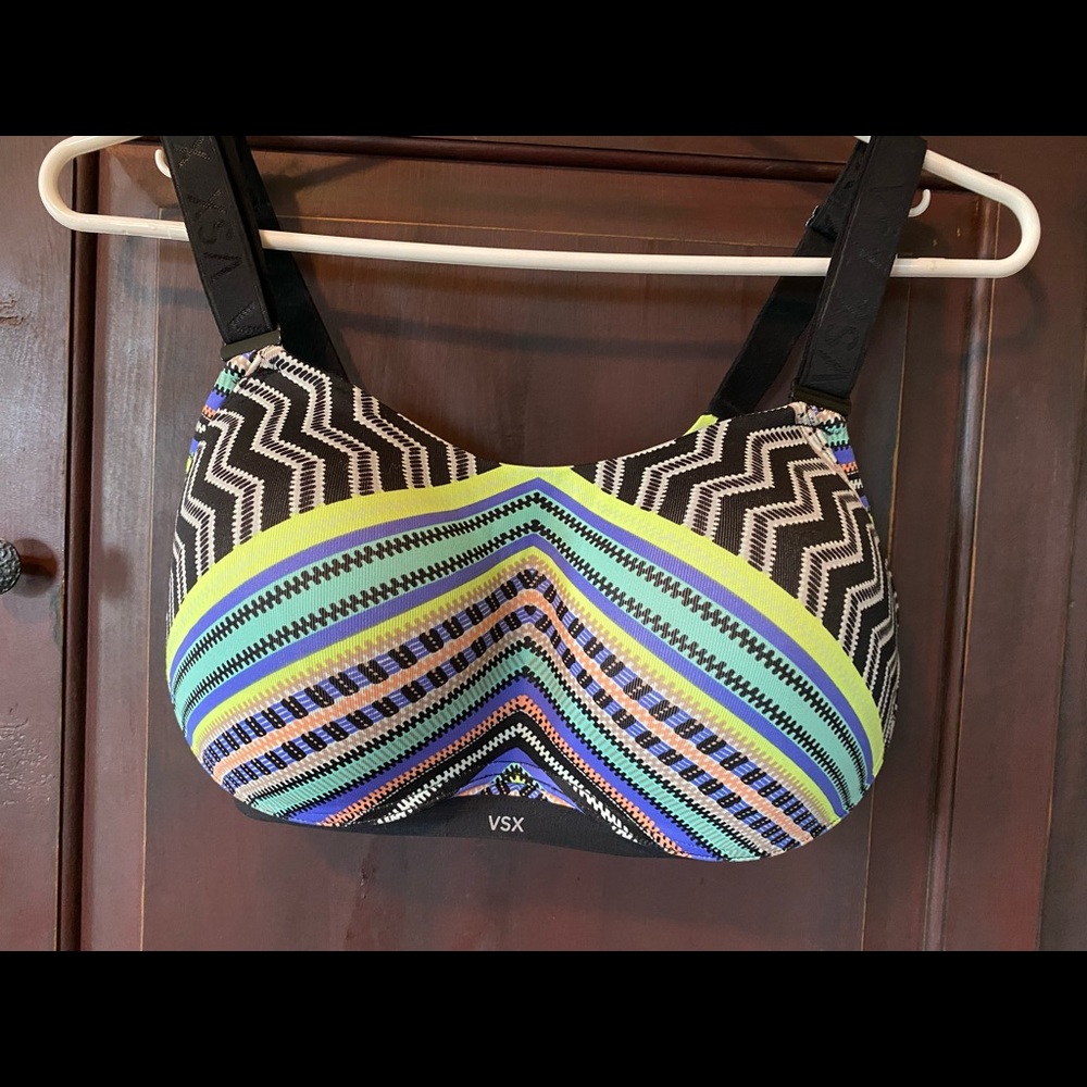 Victoria’s Secret sports bra.